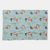 Linge De Cuisine Magical Creatures Vintage Pattern (Horizontal)