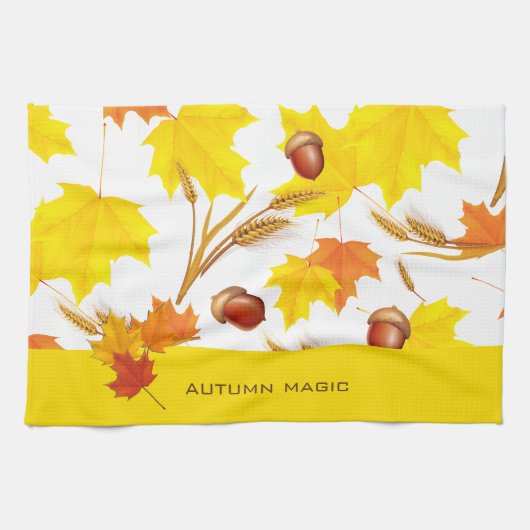 Linge De Cuisine Magie d'automne (Horizontal)