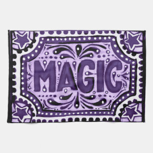 Linge De Cuisine Magie pourpre