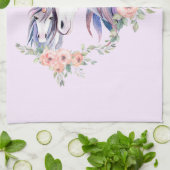 Linge De Cuisine Magique Unicorne maman & bébé aquarelle (Plié)