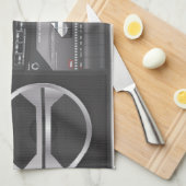 Linge De Cuisine Magnétophone à cassettes boombox (Quart Plié)
