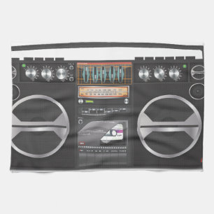 Linge De Cuisine Magnétophone à cassettes boombox