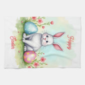Linge De Cuisine Magnifique Collection de Lapins de Pâques Mignons (Horizontal)