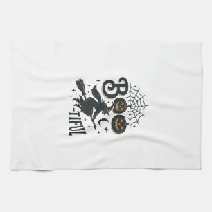 Linge De Cuisine Magnifique sorcière Halloween design de gravure vi
