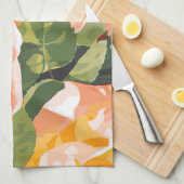 Linge De Cuisine Magnolia (Quart Plié)