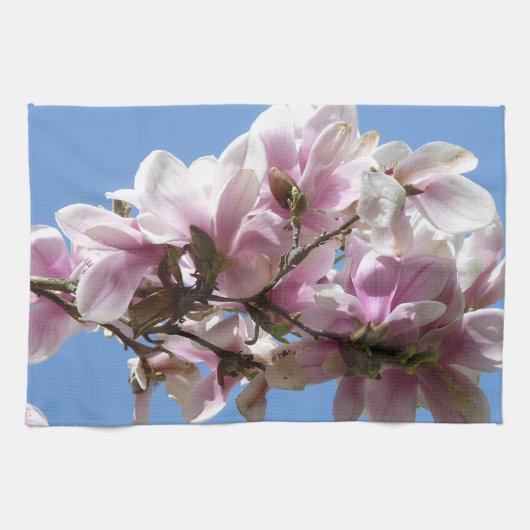 Linge De Cuisine Magnolia blossom (Horizontal)