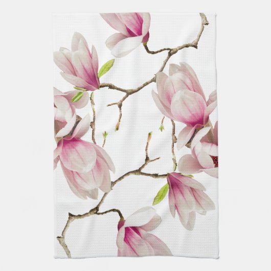 Linge De Cuisine Magnolia White (Vertical)