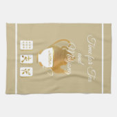 Linge De Cuisine Mahjong and Teacup Kitchen Towels (Horizontal)