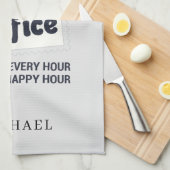 Linge De Cuisine Mailman de retraite de travailleur postal personna (Quart Plié)