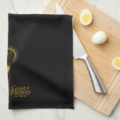 Linge De Cuisine Main de l'icône du roi (Quart Plié)