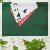 Linge De Cuisine Mains de poker - Mains de l'homme mort (Plié)