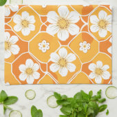Linge De Cuisine Maïs à fleurs (Plié)