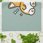 Linge De Cuisine Mais d'abord, Nappons - mignon Caricature à bouton (Plié)