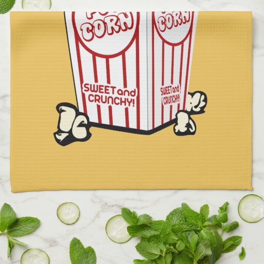 Linge De Cuisine Maïs éclaté frais (Plié)