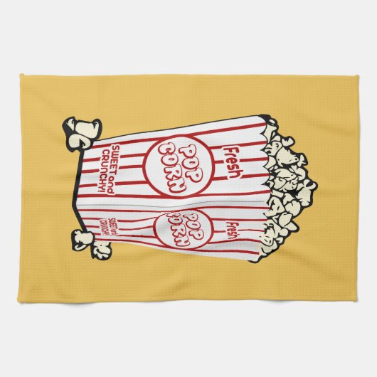 Linge De Cuisine Maïs éclaté frais (Horizontal)