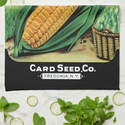 Linge De Cuisine Maïs grandissant (Plié)