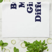 Linge De Cuisine Mais ma fille est différente (Plié)