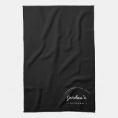 Linge De Cuisine Maison avec amour Ma cuisine Personnalisée (Vertical)