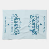 Linge De Cuisine Maison Bleue Sweet Maison Personnalisée (Horizontal)