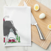 Linge De Cuisine Maison Classique et Conviviale (Quart Plié)