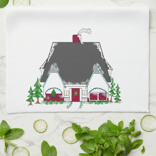 Linge De Cuisine Maison confortable classique (Plié)