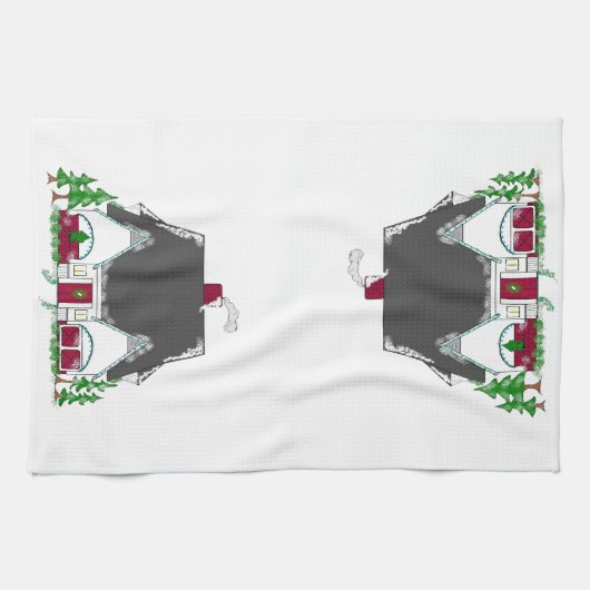 Linge De Cuisine Maison confortable classique (Horizontal)