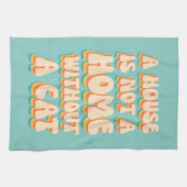 Linge De Cuisine Maison de chat (Horizontal)