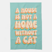 Linge De Cuisine Maison de chat (Vertical)