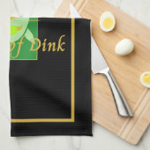 Linge De Cuisine Maison de Dink Pickleball Crest (Quart Plié)