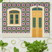 Linge De Cuisine Maison de Lisbonne avec tuiles (Plié)