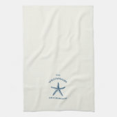 Linge De Cuisine Maison de plage de Starfish Côte Bleue Personnalis (Vertical)