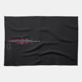 Linge De Cuisine MAISON DU DRAGON | King Viserys Épée flamboyante (Horizontal)