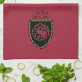 Linge De Cuisine MAISON DU DRAGON | Maison Targaryen Crest (Plié)
