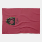 Linge De Cuisine MAISON DU DRAGON | Maison Targaryen Crest (Horizontal)