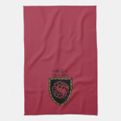 Linge De Cuisine MAISON DU DRAGON | Maison Targaryen Crest (Vertical)