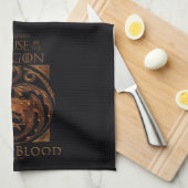 Linge De Cuisine MAISON DU DRAGON | Maison Targaryen Sigil (Quart Plié)