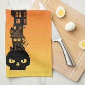 Linge De Cuisine Maison hantée (Quart Plié)