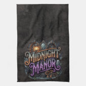Linge De Cuisine Maison hantée de Halloween Midnight Manor (Vertical)