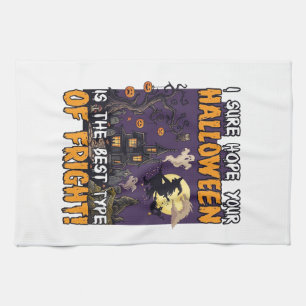 Linge De Cuisine Maison hantée de terreur d'Halloween Sorcière Fant