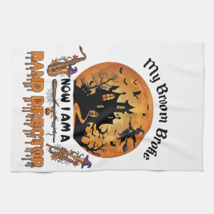 Linge De Cuisine Maison hantée Halloween directeur fanfare balai ca
