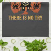 Linge De Cuisine Maison Hantée Halloween Fais ou Ne Fais Pas (Plié)