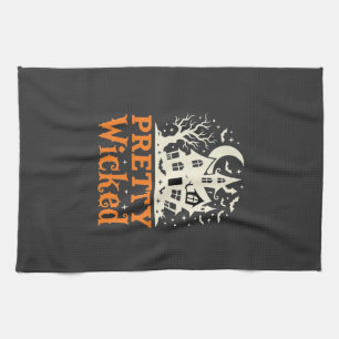 Linge De Cuisine Maison hantée Halloween Pretty Wicked_1