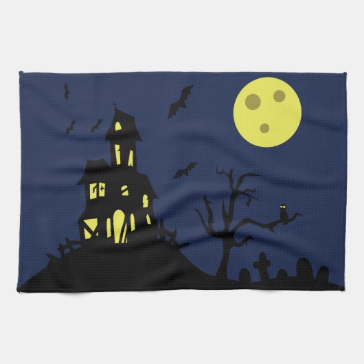 Linge De Cuisine Maison haunted (Horizontal)