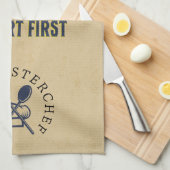 Linge De Cuisine Maison rustique personnalisée Masterchef Funny (Quart Plié)