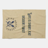 Linge De Cuisine Maison rustique personnalisée Masterchef Funny (Horizontal)