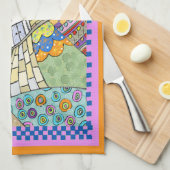 Linge De Cuisine Maisons d'art folklorique branchées (Quart Plié)