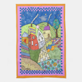 Linge De Cuisine Maisons d'art folklorique branchées (Vertical)