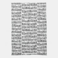 Maisons hollandaises Hiver Amsterdam City Motif