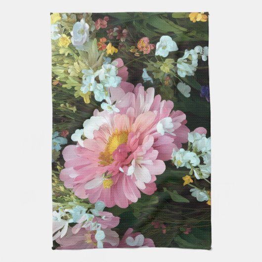 Linge De Cuisine Maisy en rose (Vertical)