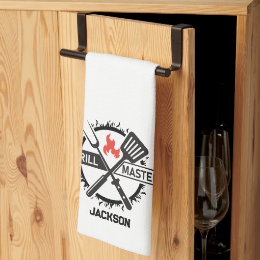 Linge De Cuisine Maître du Grill (Pliage en tiers)
